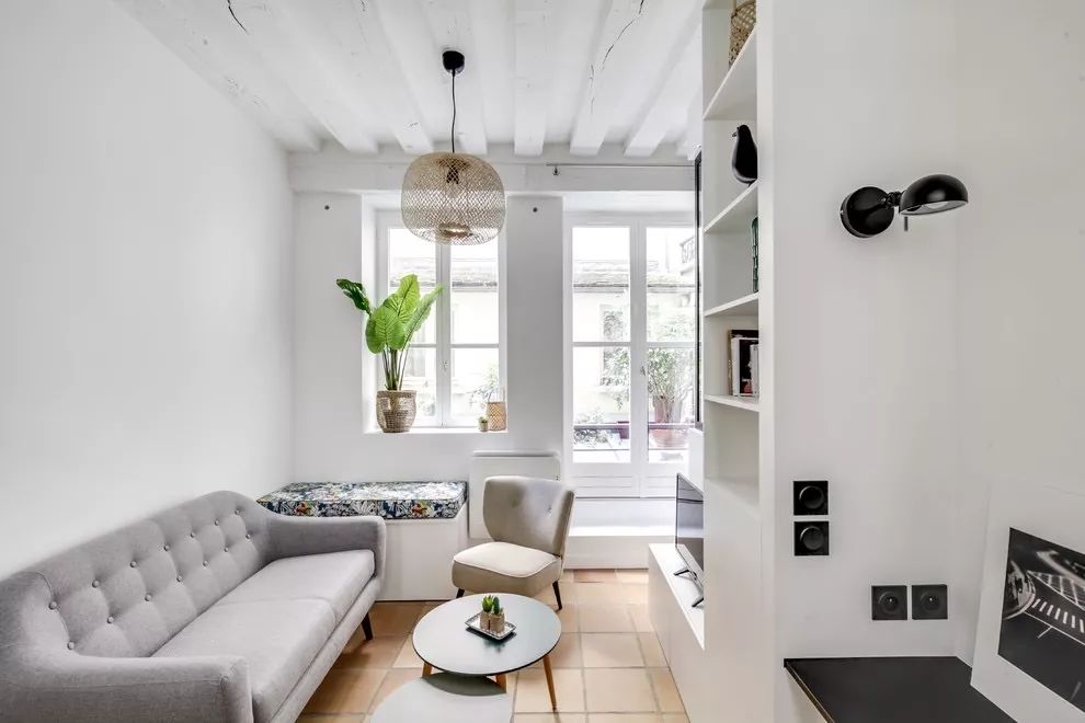 24㎡蜗居变巴黎时尚小公寓，设计师如何做到的？-100