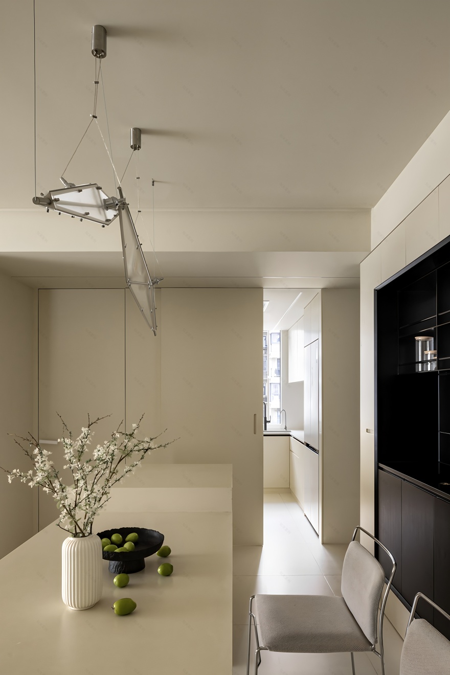 浙江温州135㎡极简基调丨中国温州丨邓德进设计-13