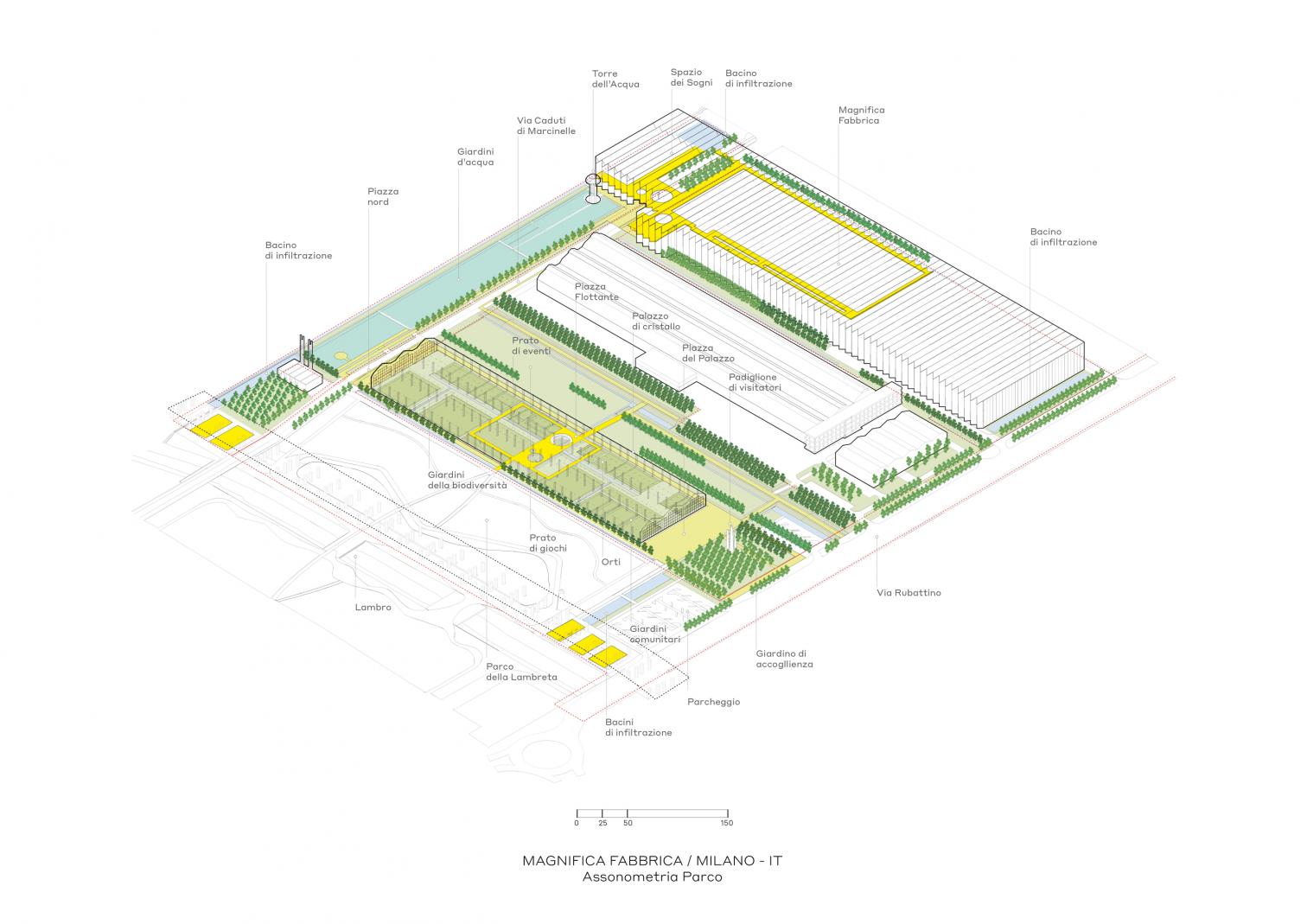 米兰“Magnifica Fabbrica”剧院建筑设计大赛获奖方案丨意大利米兰-21