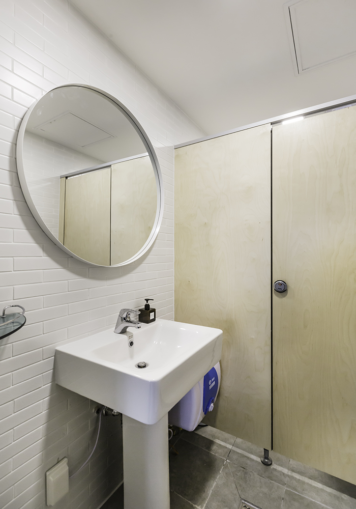 首尔高级 EMS 训练室，呈现极简白的高级感-10