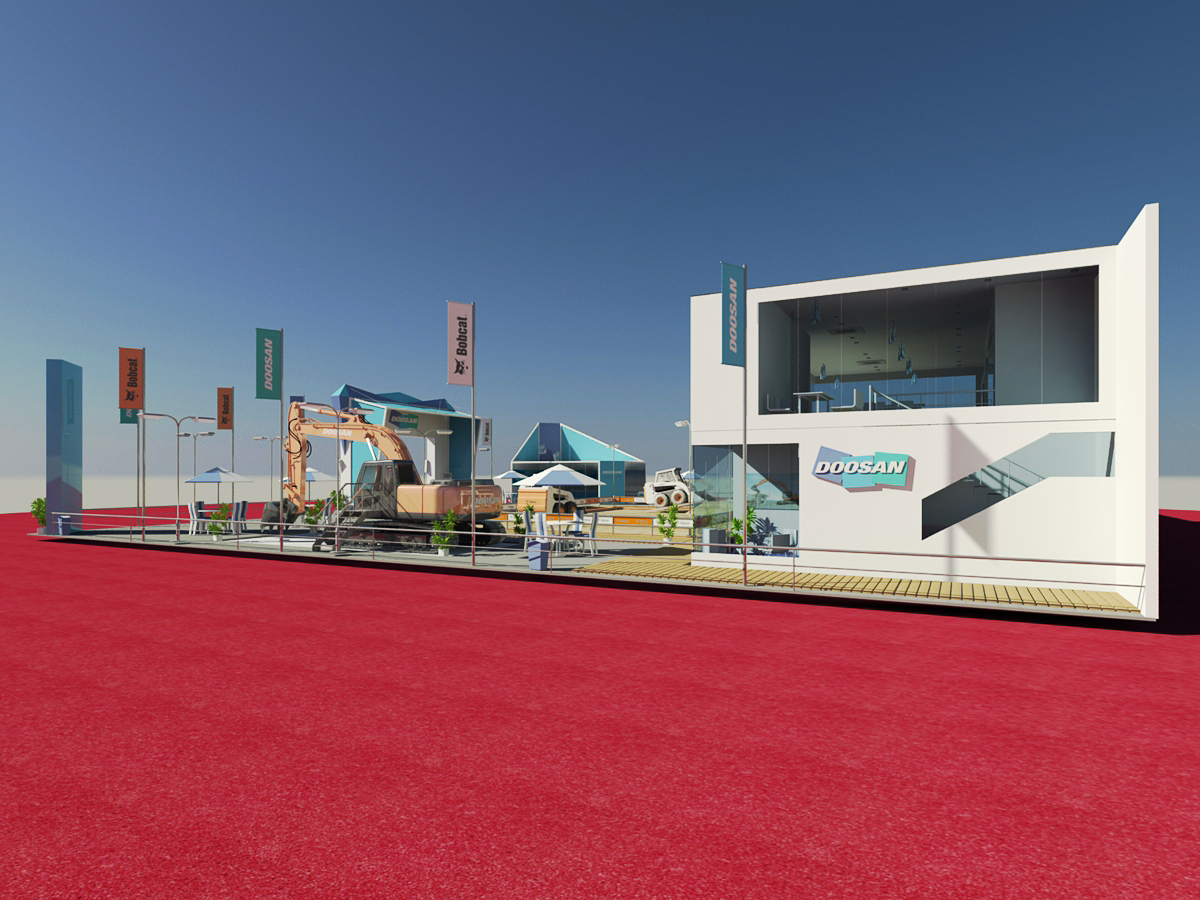 Doosan for Excon 2013 at BIEC, Bnglr-7