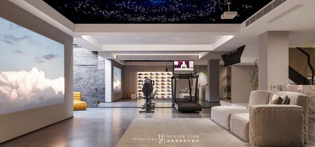 红树湾 400㎡现代简约住宅丨逸品装饰·张达-36