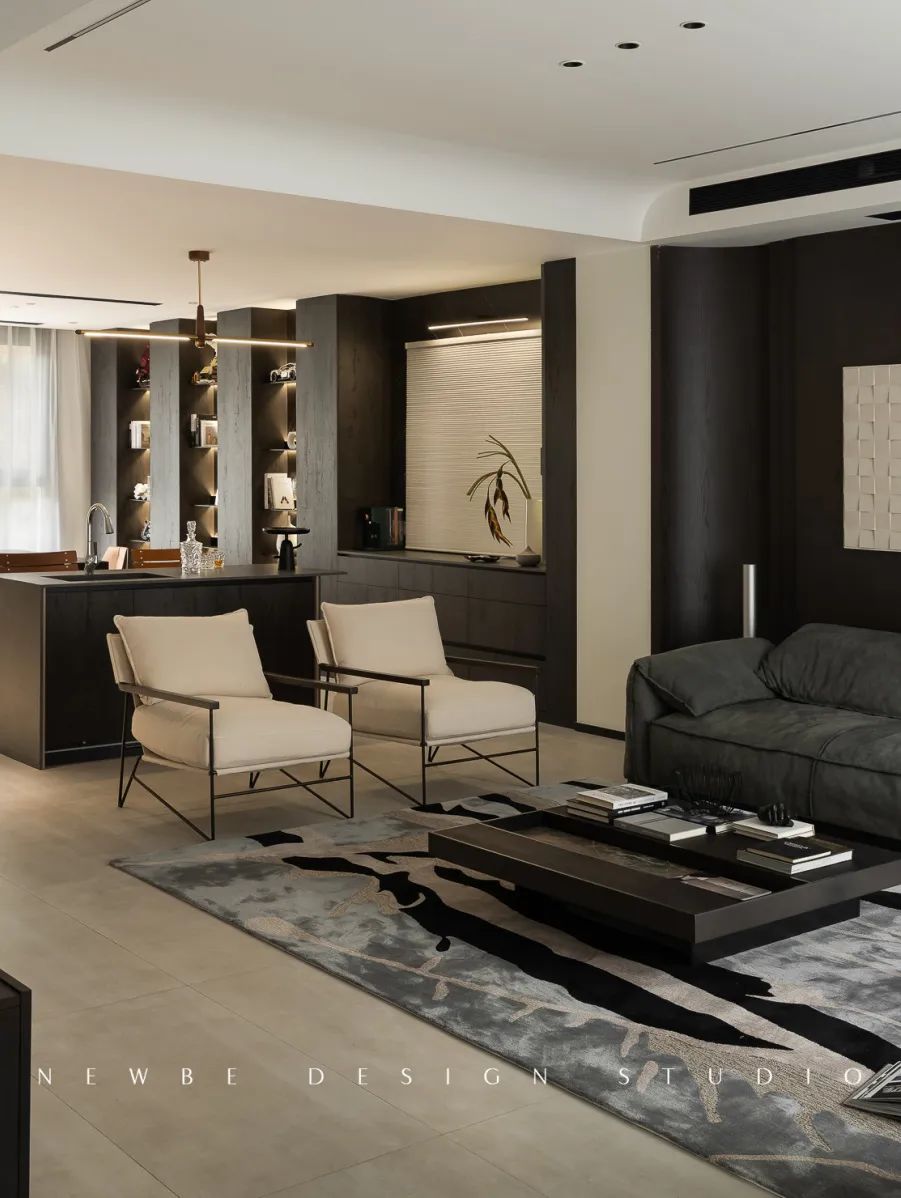 350㎡现代简约别墅,负一度的呼吸空间丨YIM DESIGN-16