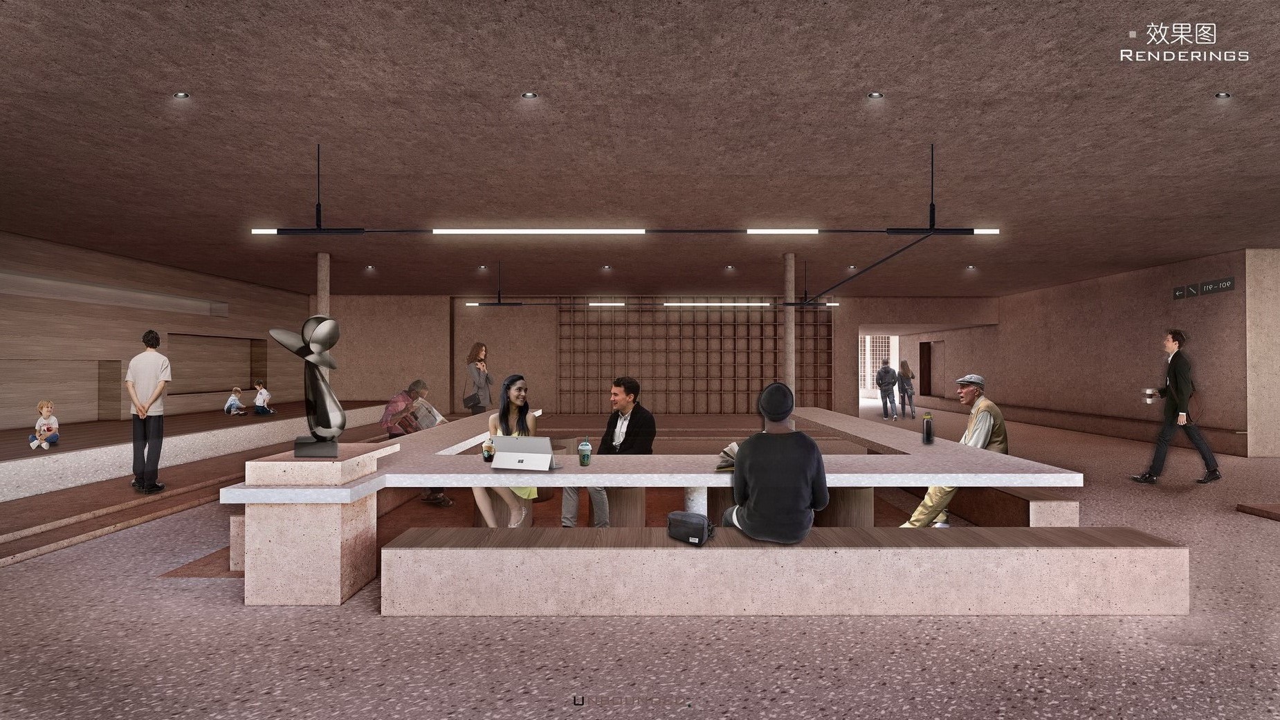 / YLYW | 无界-社区休闲空间设计-56