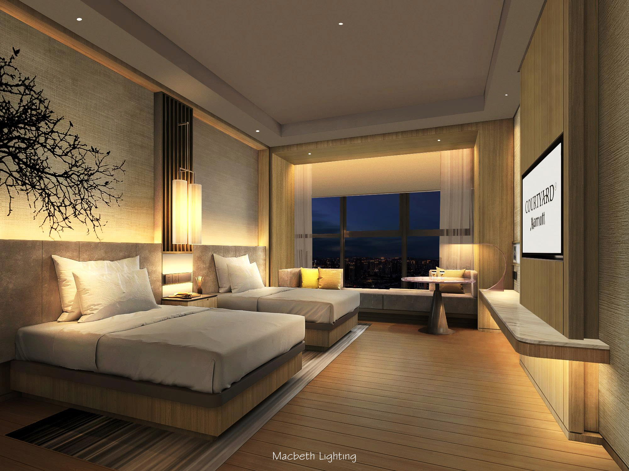 某酒店样板间灯光巡场丨中国昆明-27