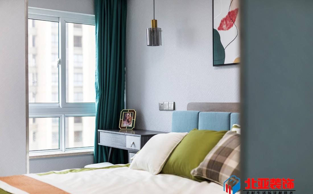 江苏北亚 75m²现代风 | 牛油果绿演绎自然秩序生活-18