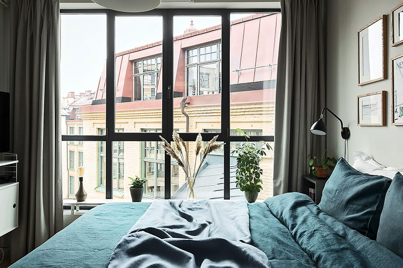 斯德哥尔摩旧工厂改造的现代北欧风公寓-17