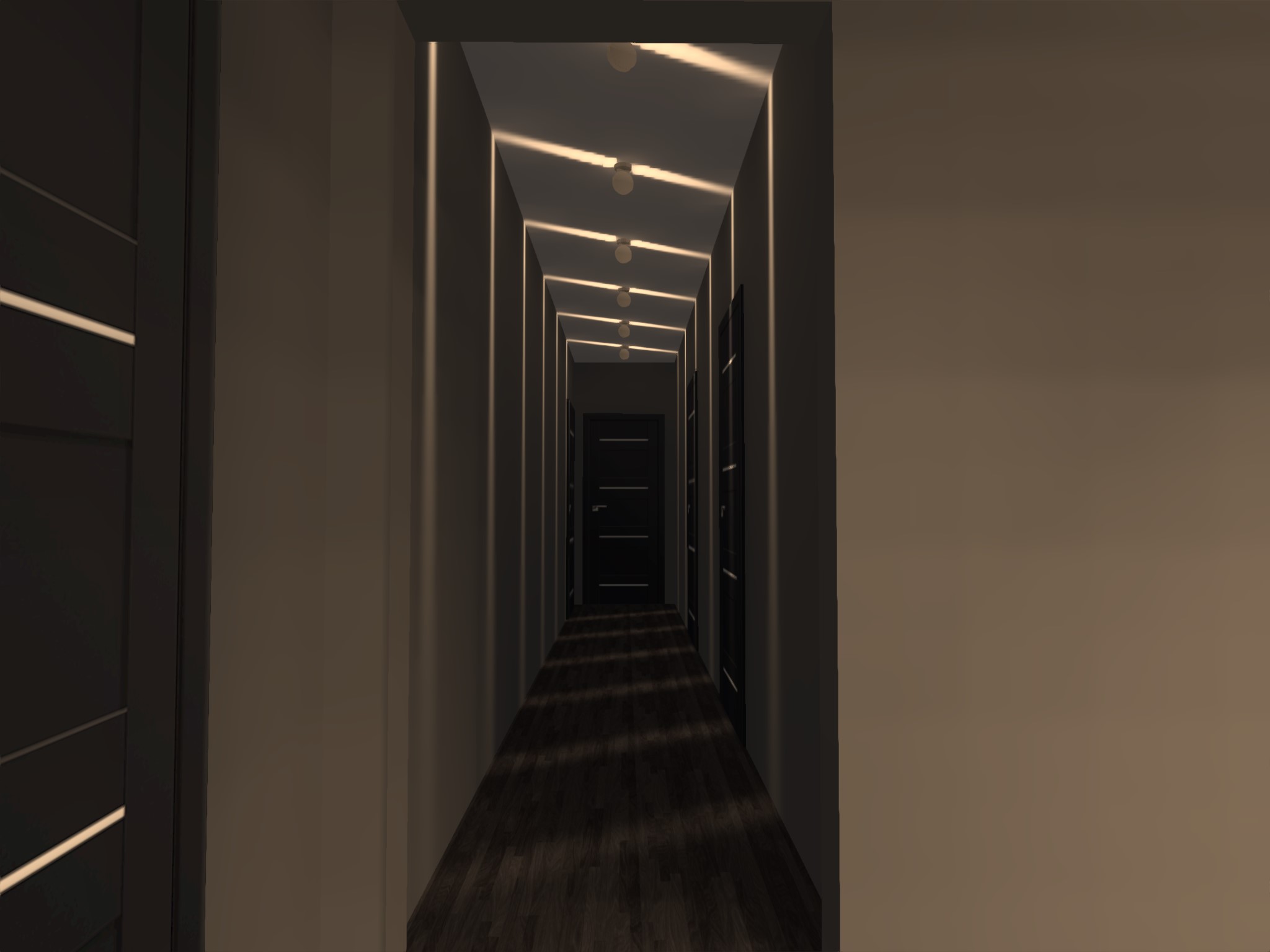 Living room Interior Lighting design-10