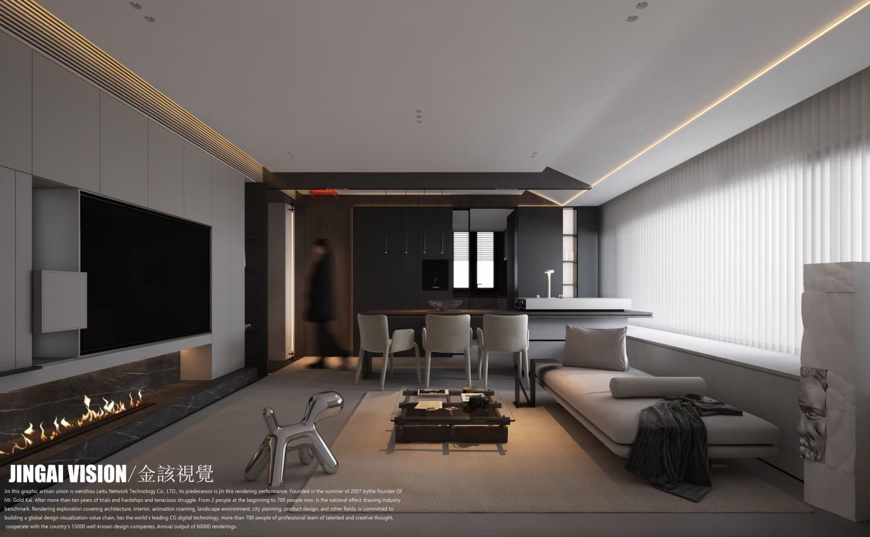 现代极简|暗黑系--金该唐一组作品-4