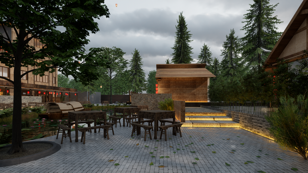 院子餐饮 3·0 版本空间设计&品牌文化设计-29