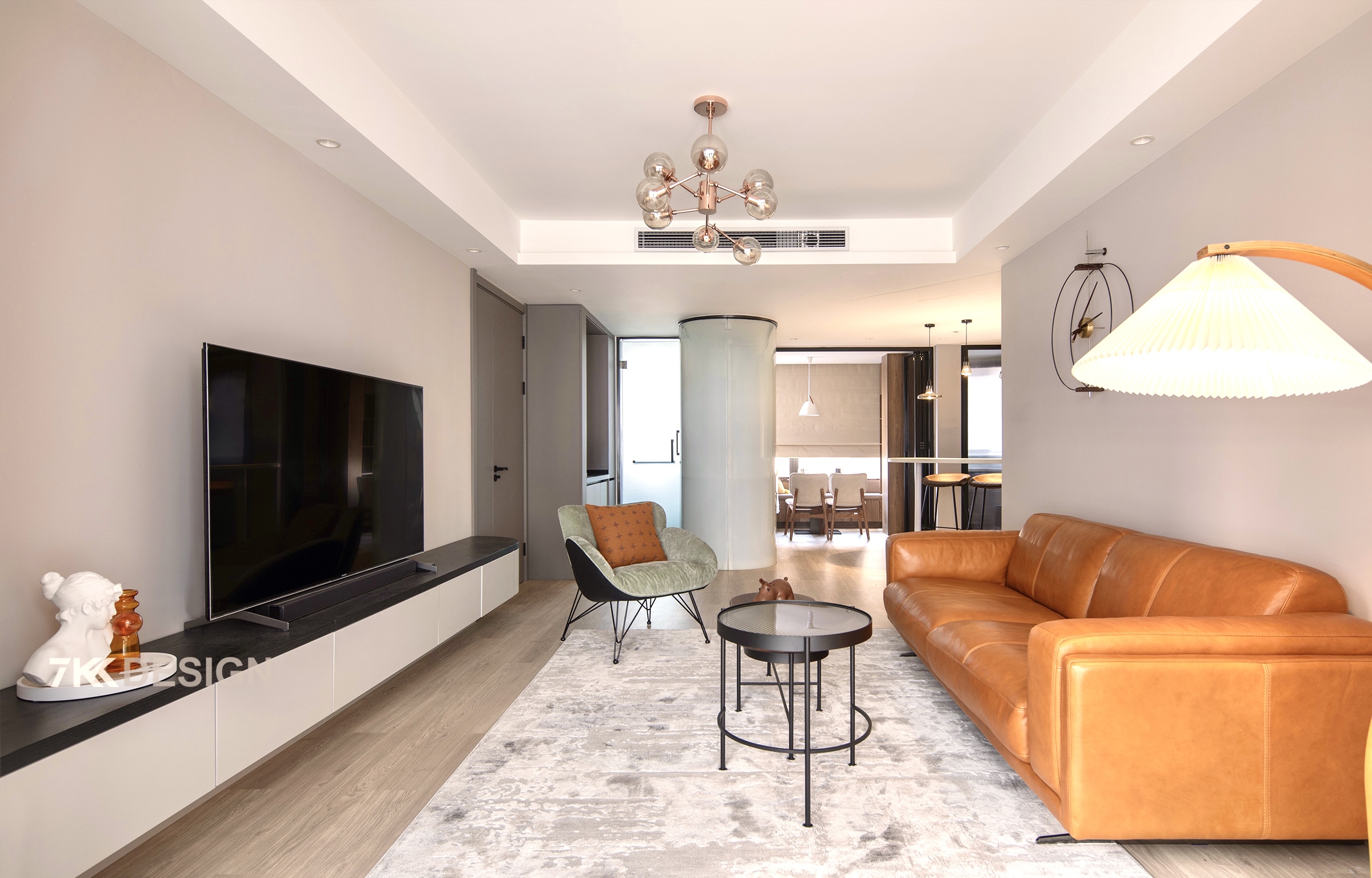 82㎡两居室打造高级质感,科技炫酷的现代北欧风之家-26