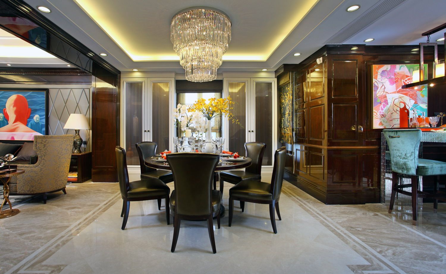 星浩真如星光域C户型样板房  董世建筑设计-1