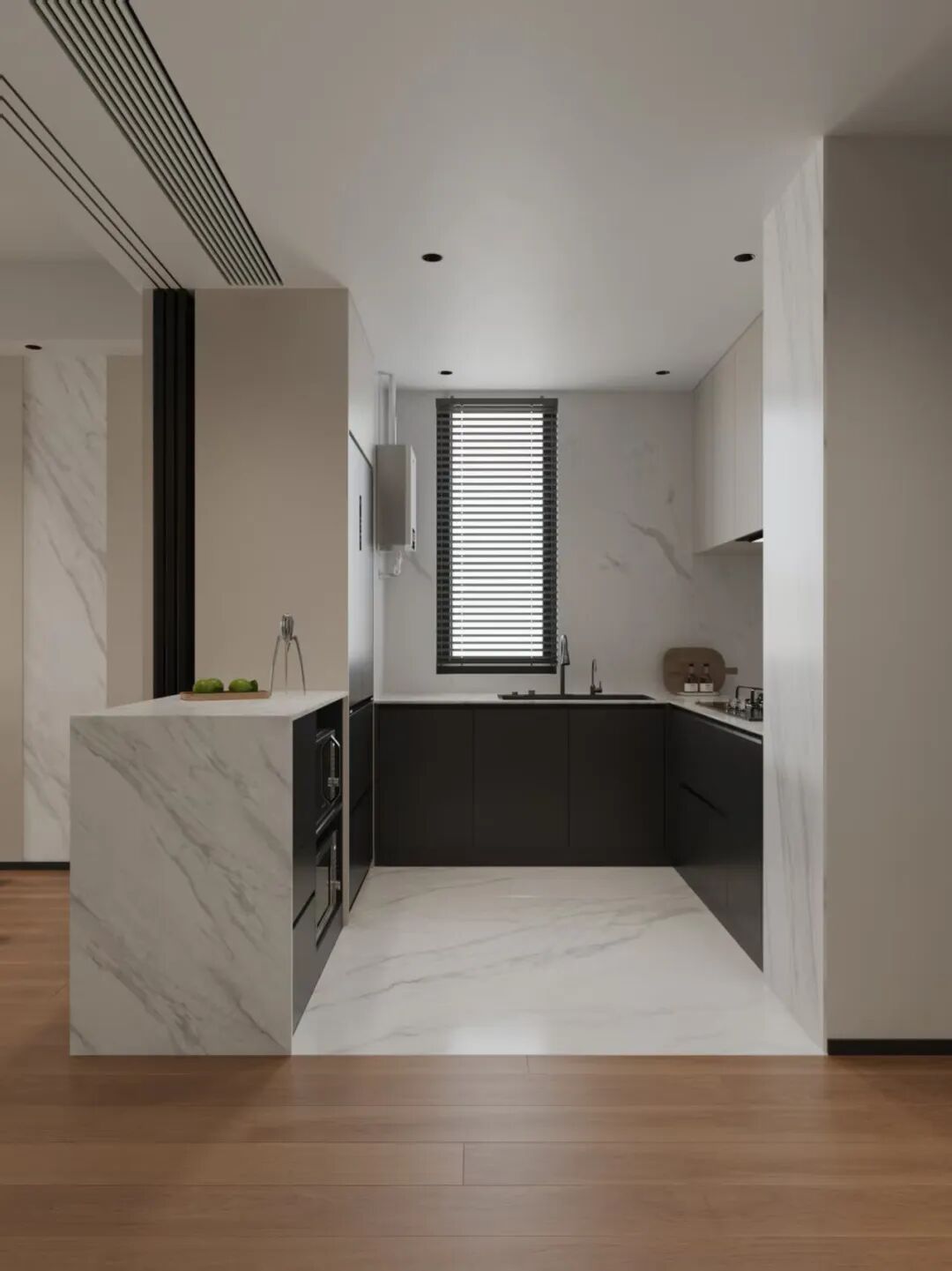 OriginalDesign|作品赏析|润府126，一体化设计+琴房，现代风玩转空间魔法，让小空间也有大格调！-43