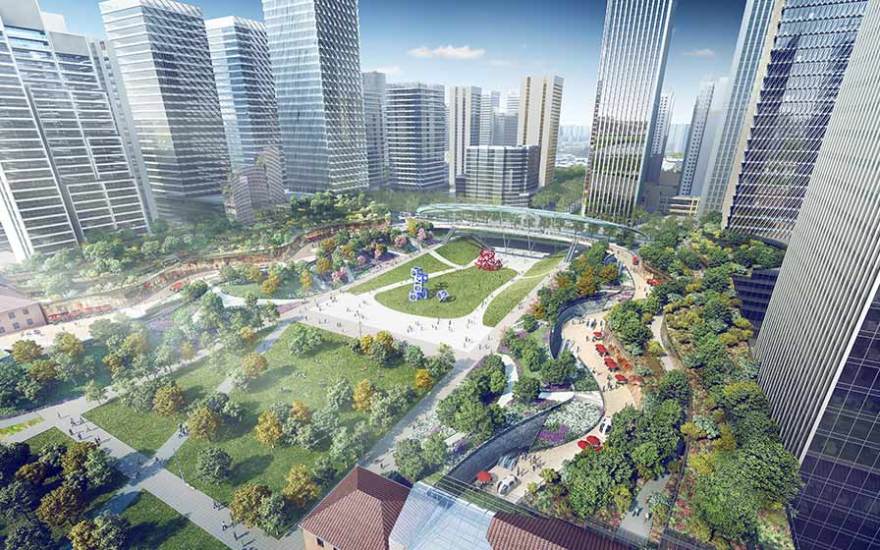 成都人北中央商務核心区都市設計及び地下空間計画 | 都市計画・マスタープラン | Projects | NIKKEN SEKKEI LTD-3