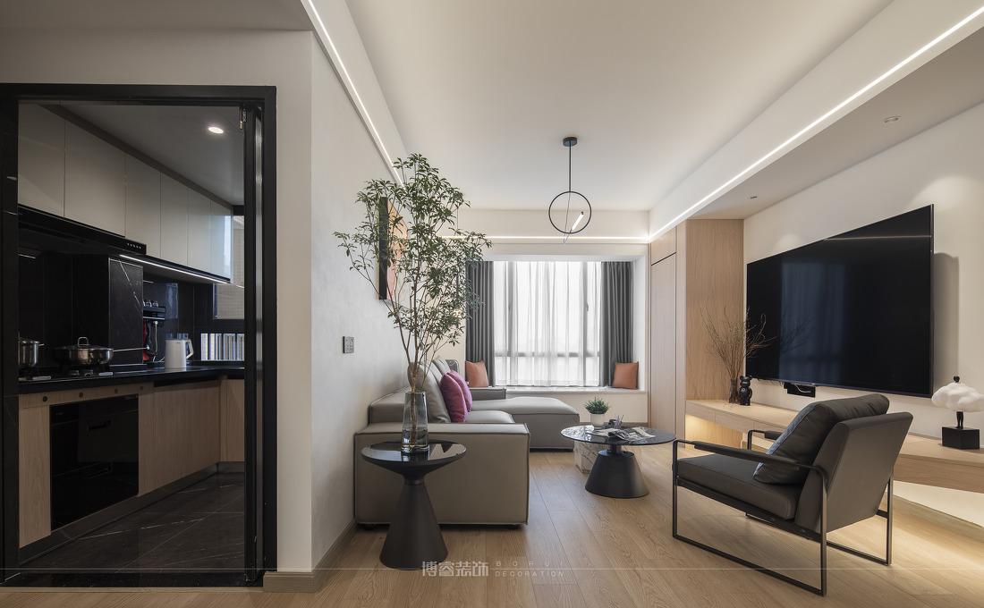 繁华中的宁静 · 现代风治愈系家居设计-22