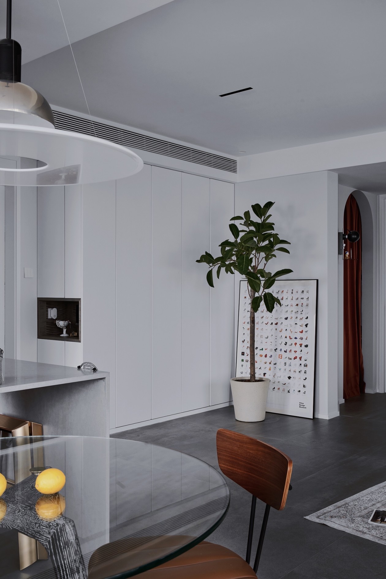 杭州 89㎡现代简约家，设计师田潇打造舒适温馨的生活空间-8