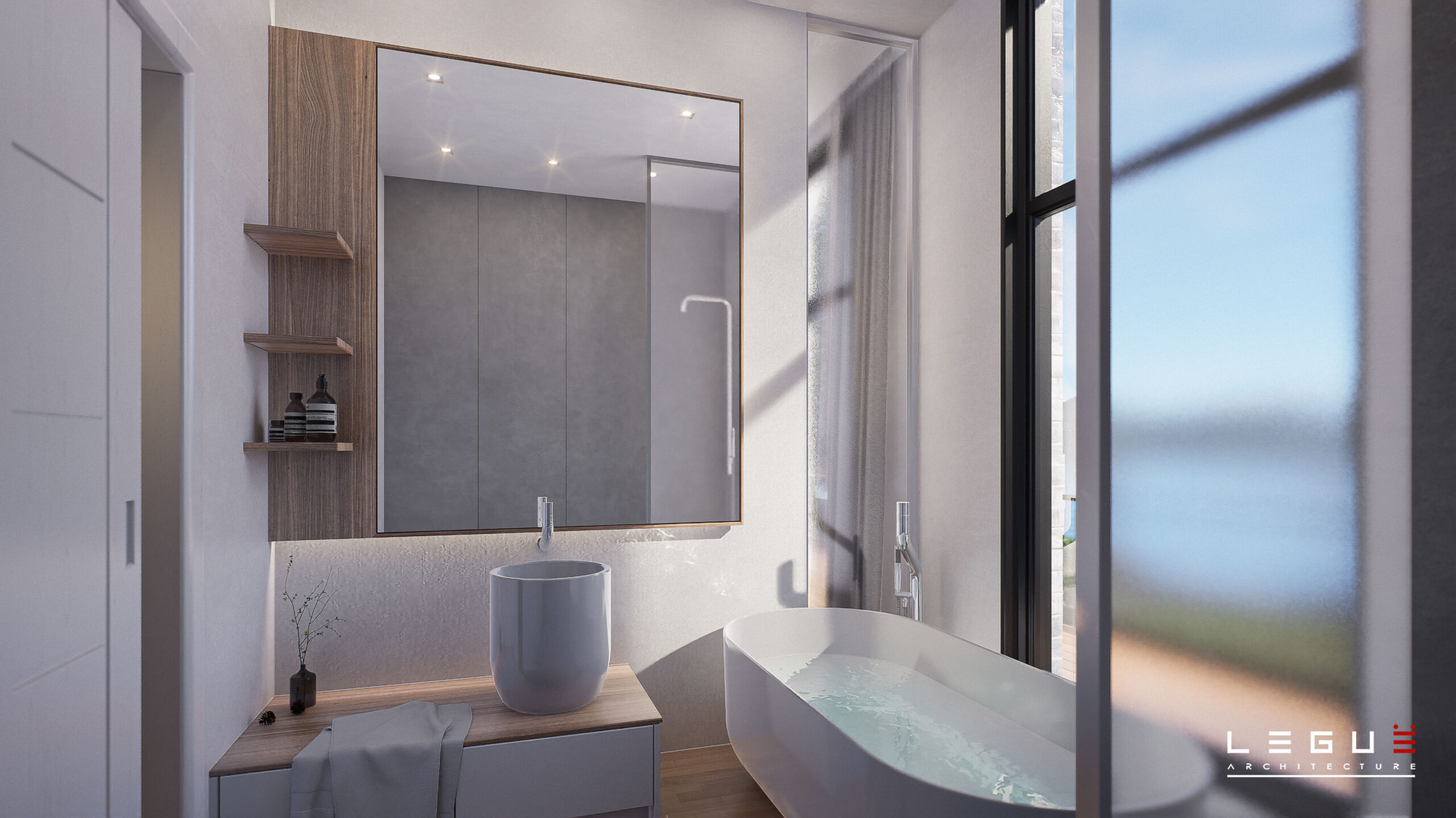 302号房屋平面图

注：Plan de maison常见意思是房屋平面图 ，Ë 在这里可能是输入错误，推测原文可能是 302 相关的编号 丨Leguë Architecture-33