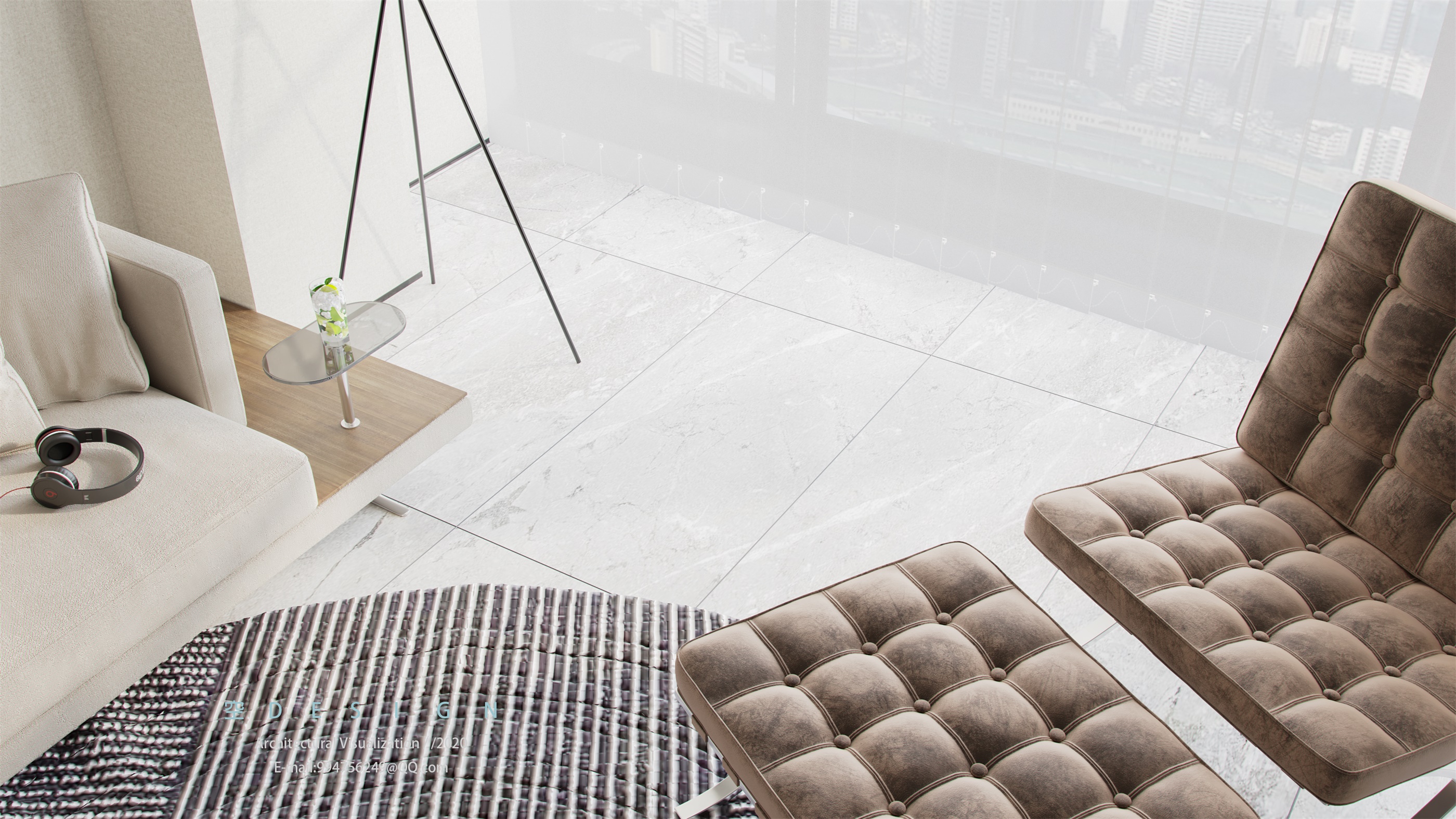 现代简约风 MOJITO 样板间，点睛之笔的创意设计-1