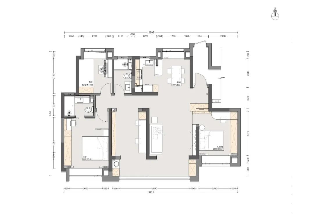 简约东方 · 143㎡精装改造的美好生活空间丨中国南京丨北岩设计-13