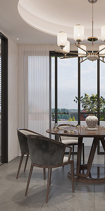 189㎡新中式风大宅，禅意国风美学-8