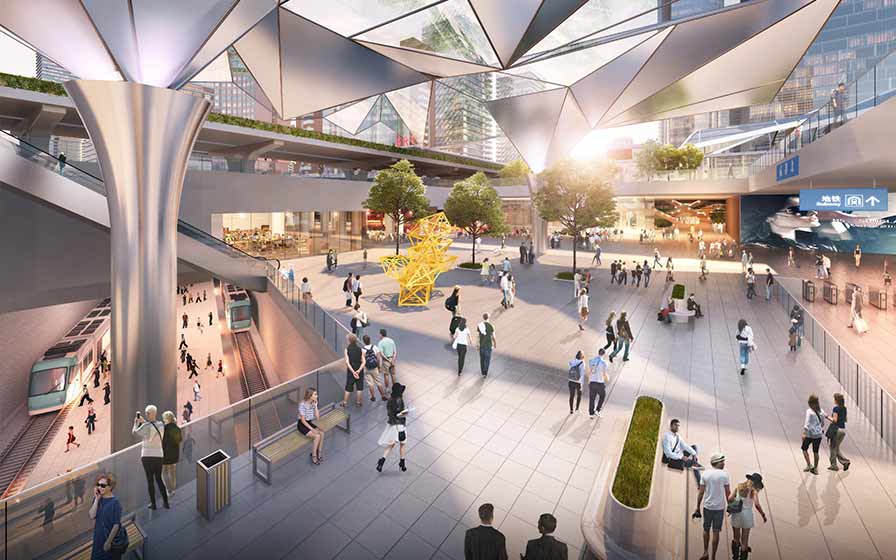 成都人北中央商務核心区都市設計及び地下空間計画 | 都市計画・マスタープラン | Projects | NIKKEN SEKKEI LTD-9