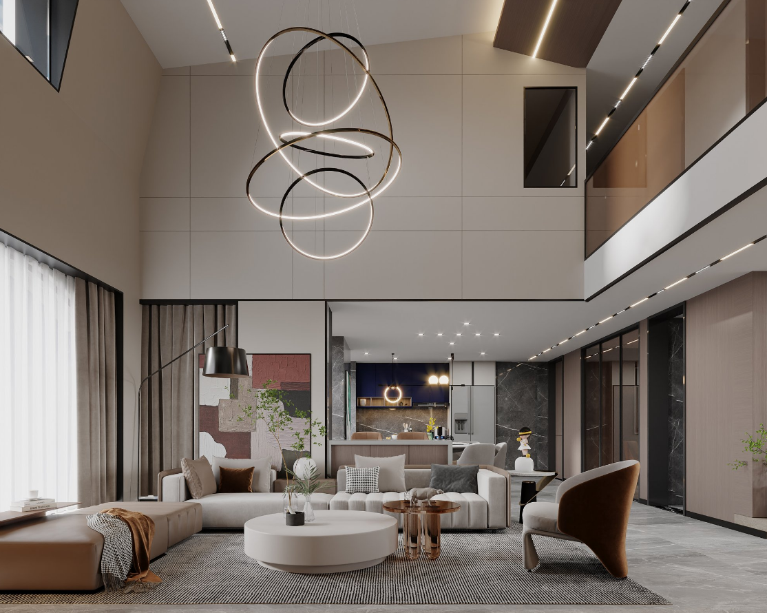 现代轻奢高级感 颜值绝了-0