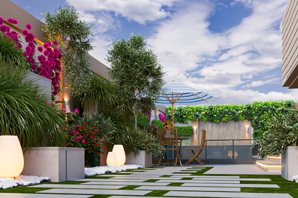 私人别墅花园设计丨埃及丨SARA SALEM-6