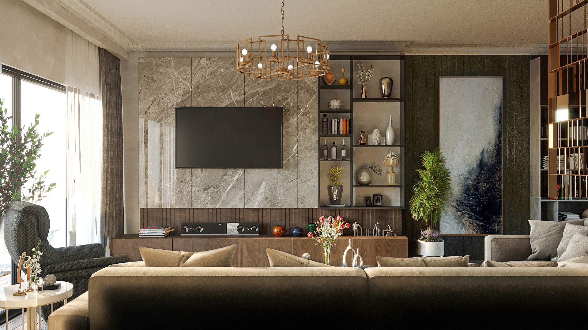 棕榈山别墅室内设计-23