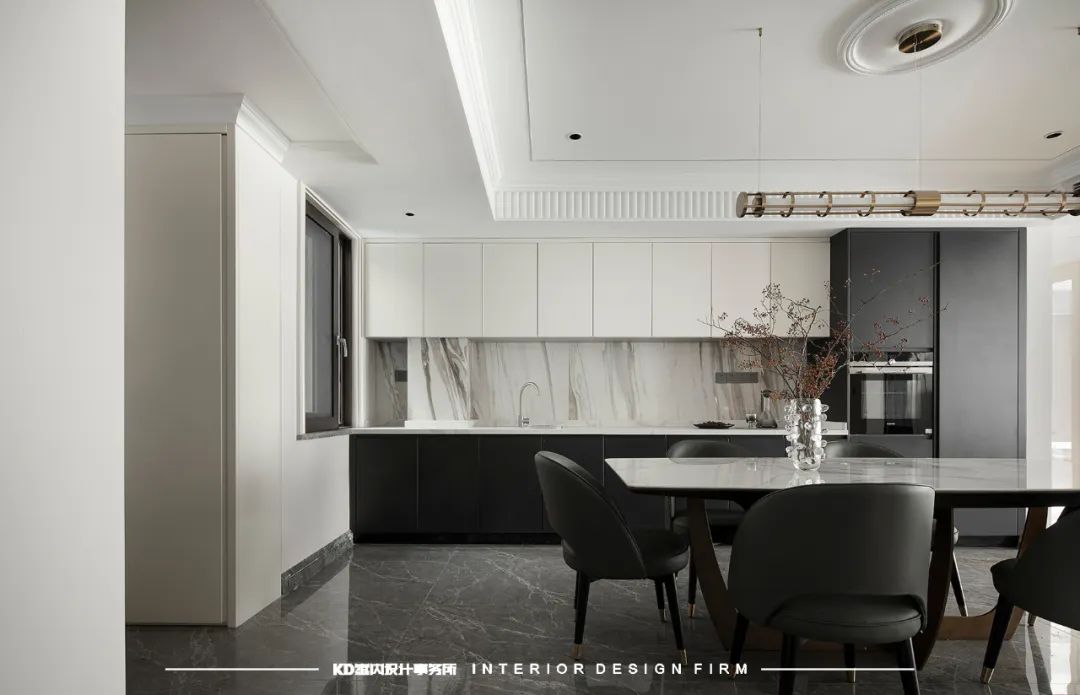 重庆渝北区现代法式别墅设计丨中国重庆丨恺悦陈设,KD室内设计第一设计中心-94