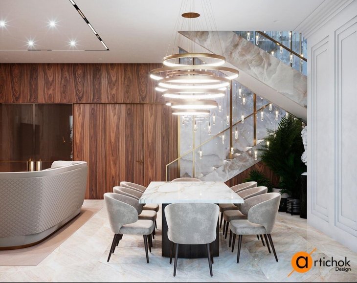 伊万科维奇乡村住宅室内设计项目丨乌克兰基辅-38