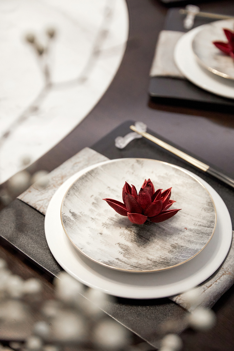 绍兴港龙·铂樾府售楼处 | 现代与古典的完美融合-28