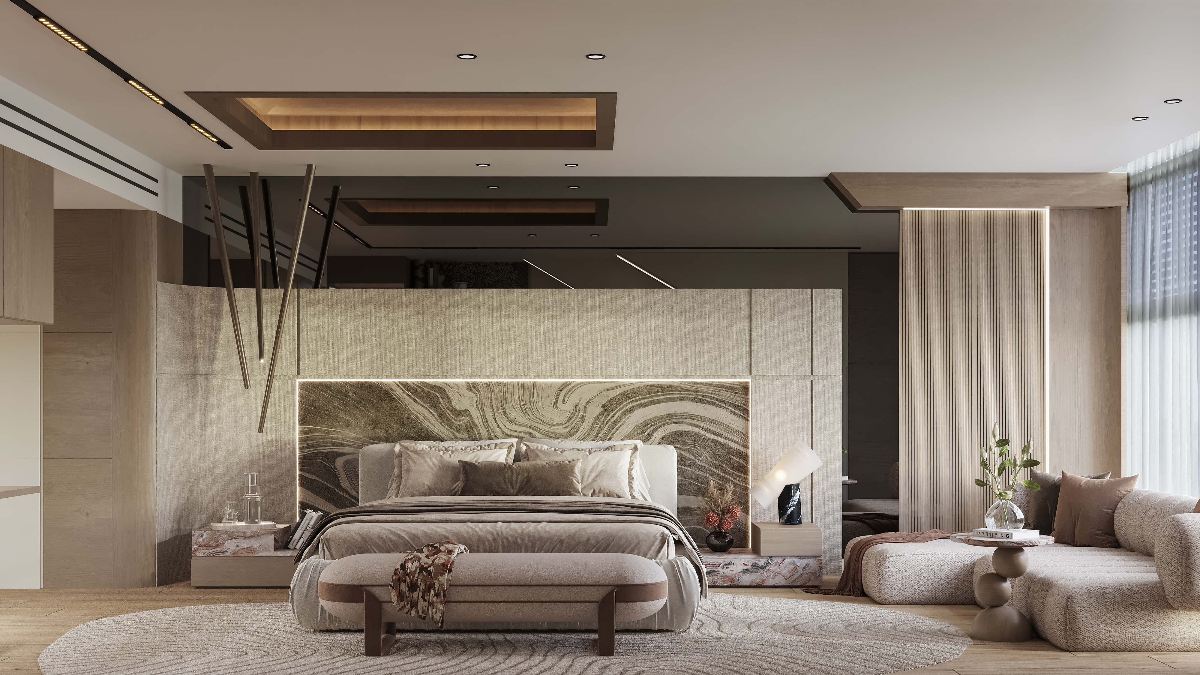 温馨主卧丨法国巴黎丨MENNA TAREK-0