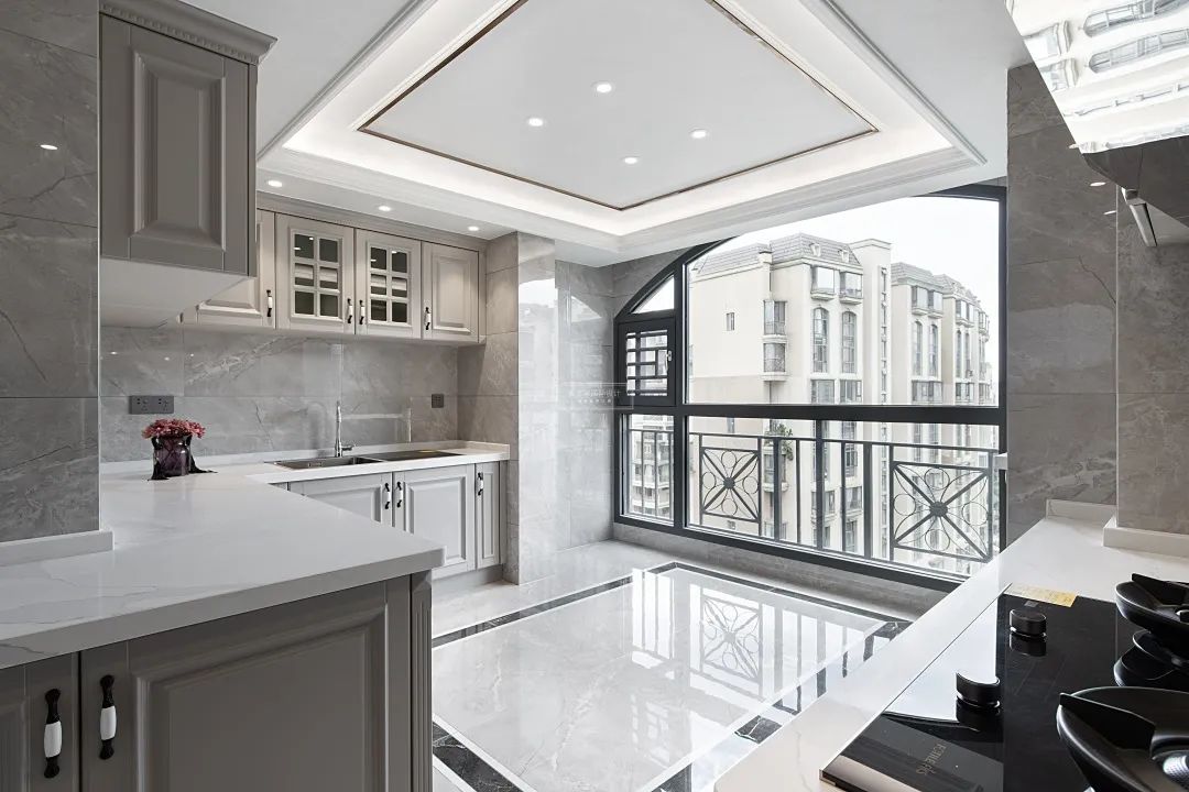 星体花园法式轻奢别墅设计丨紫苹果装饰集团-35