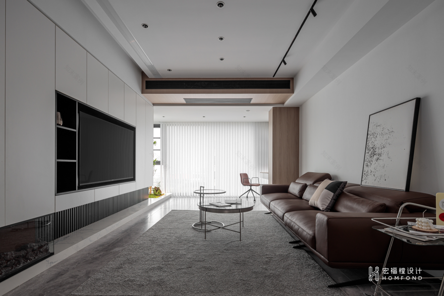 植觉 · 成都东湖长岛现代风格住宅设计丨中国成都丨成都宏福樘设计-29