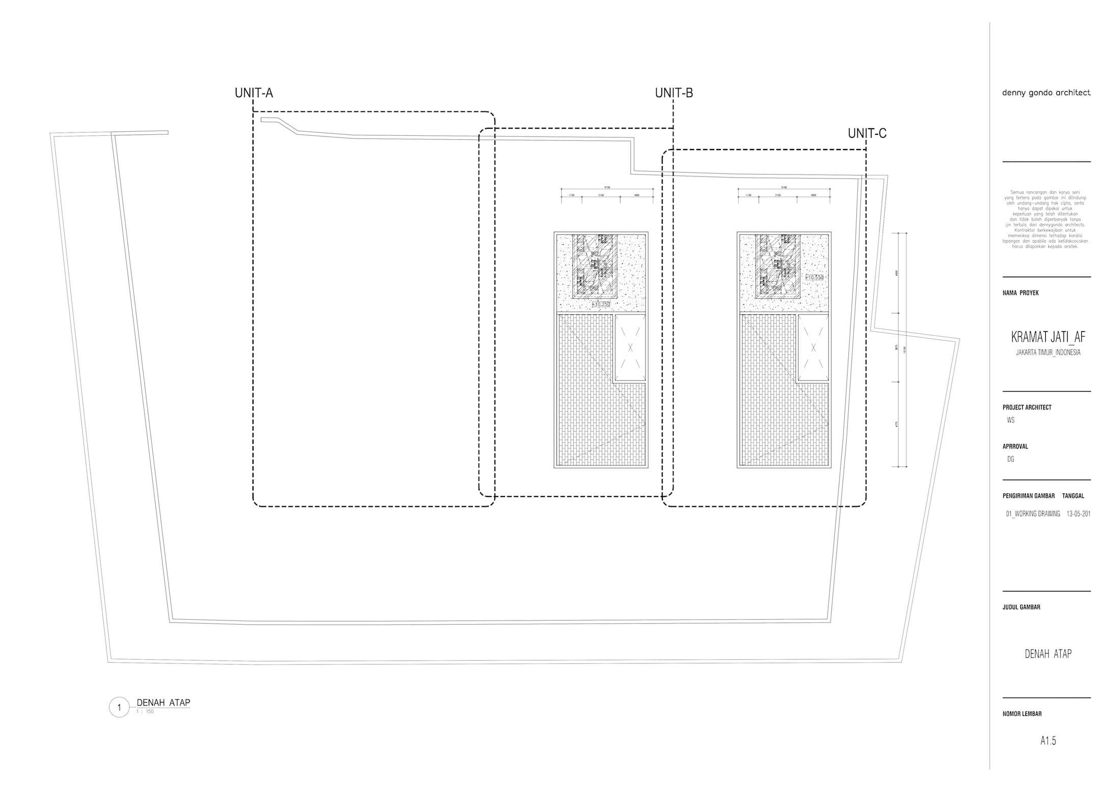印度尼西亚现代共享住宅 · Kramat Jati House丨PT. Studio Air Putih-27