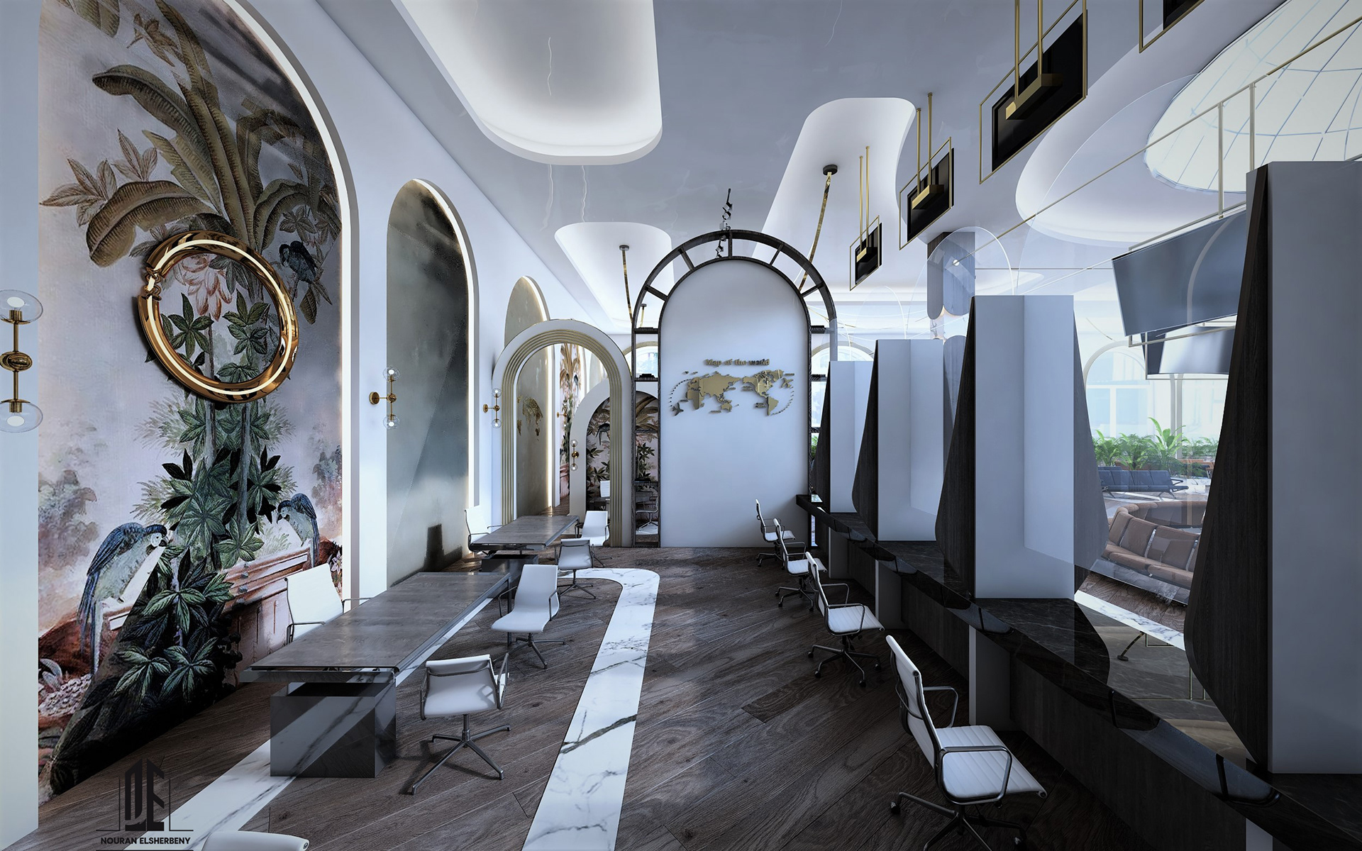 Misr International Bank 室内设计-10