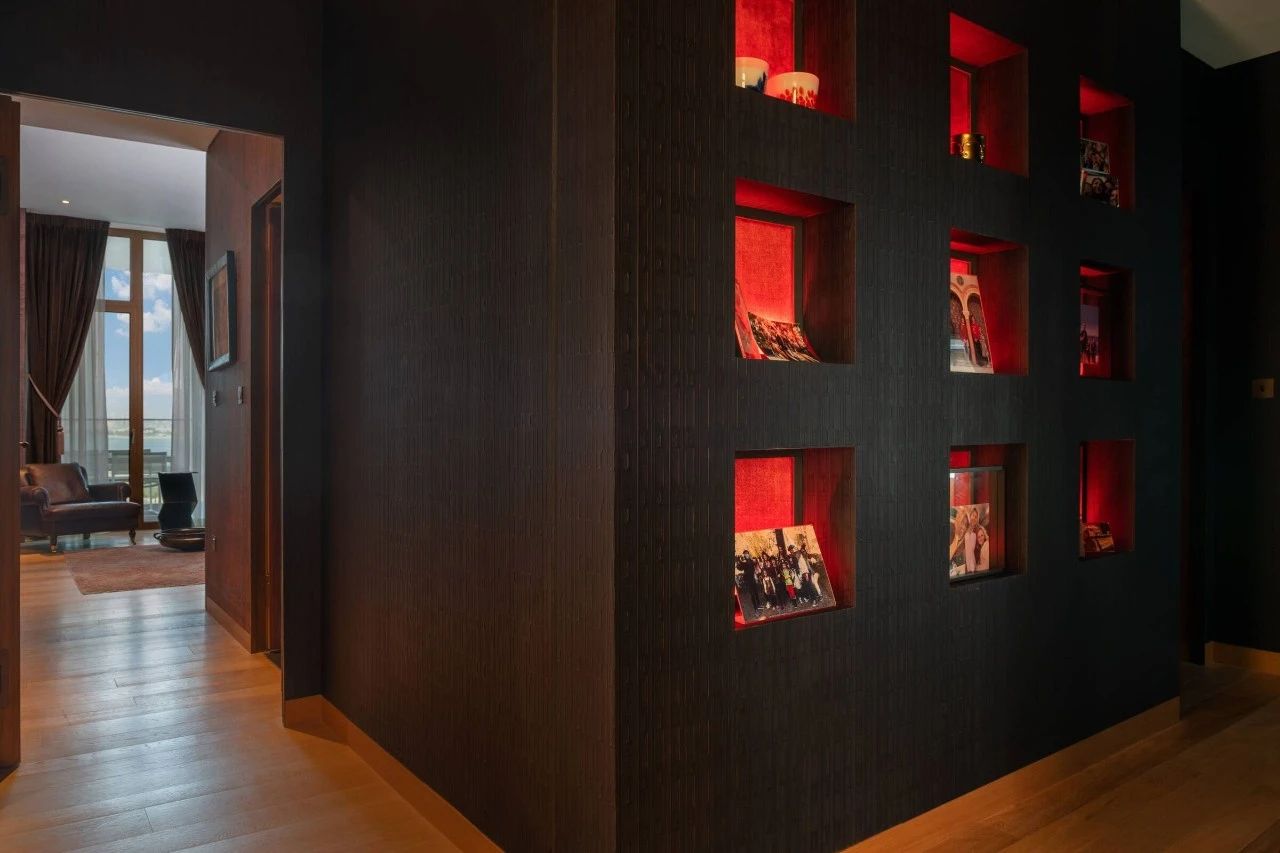 现代美学波西米亚风住宅室内实景图-63