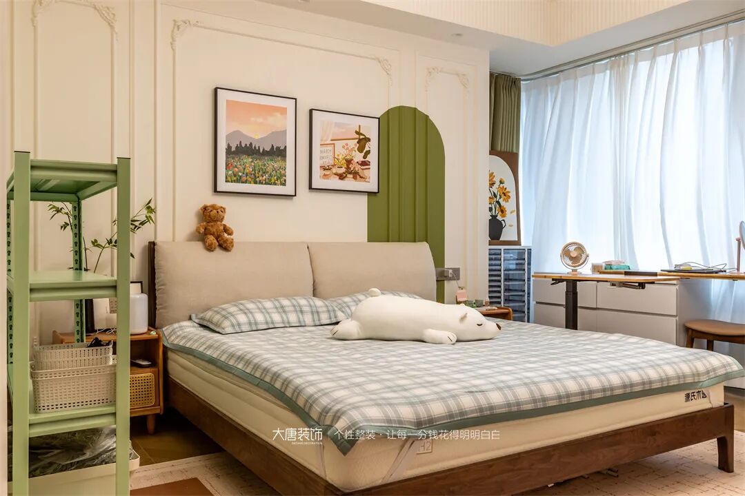 大唐实景丨150㎡清新法式风，连空气都带着文艺感~-33