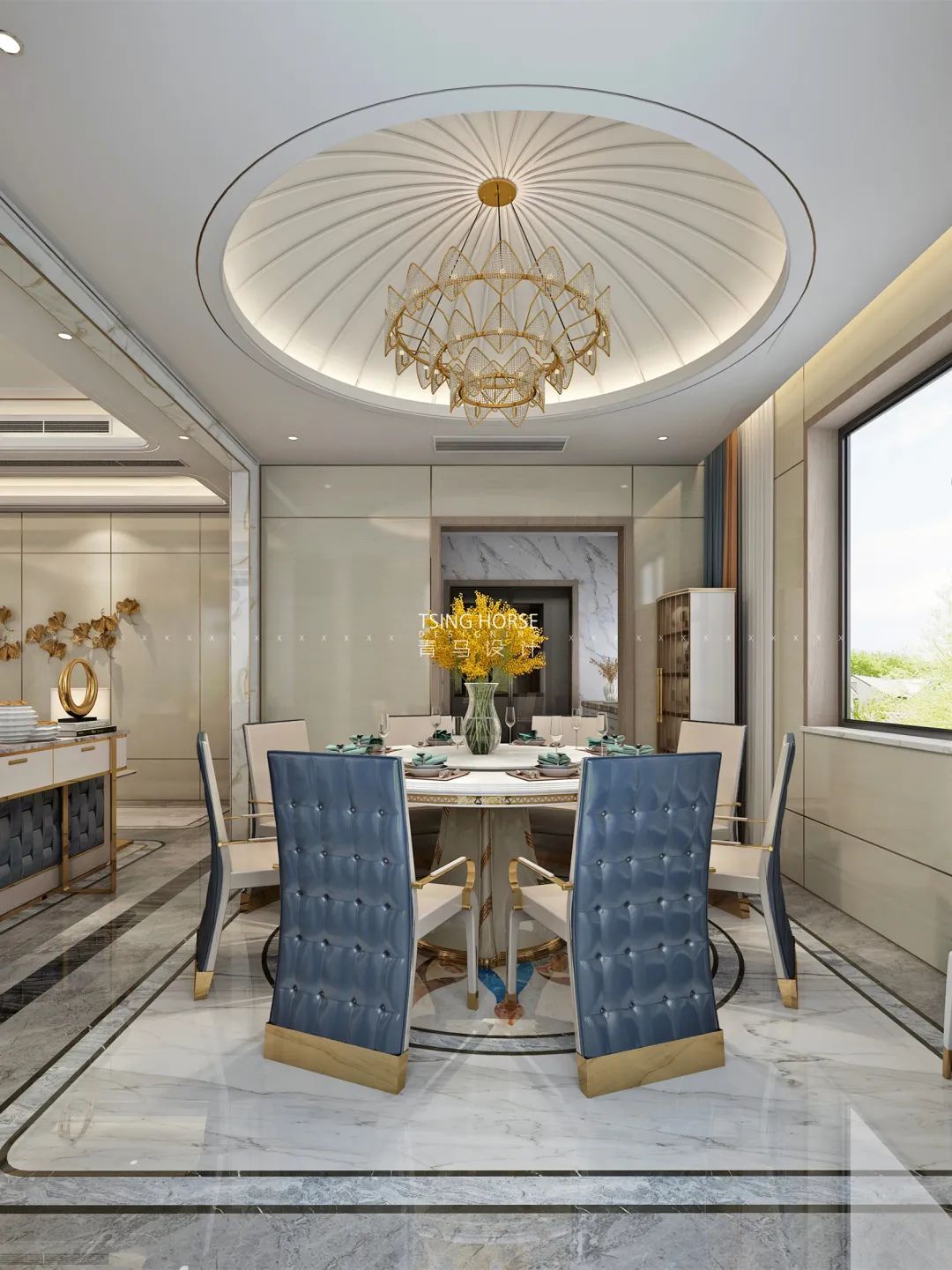 华海湖滨会馆·时红堂丨时红堂设计团队-13