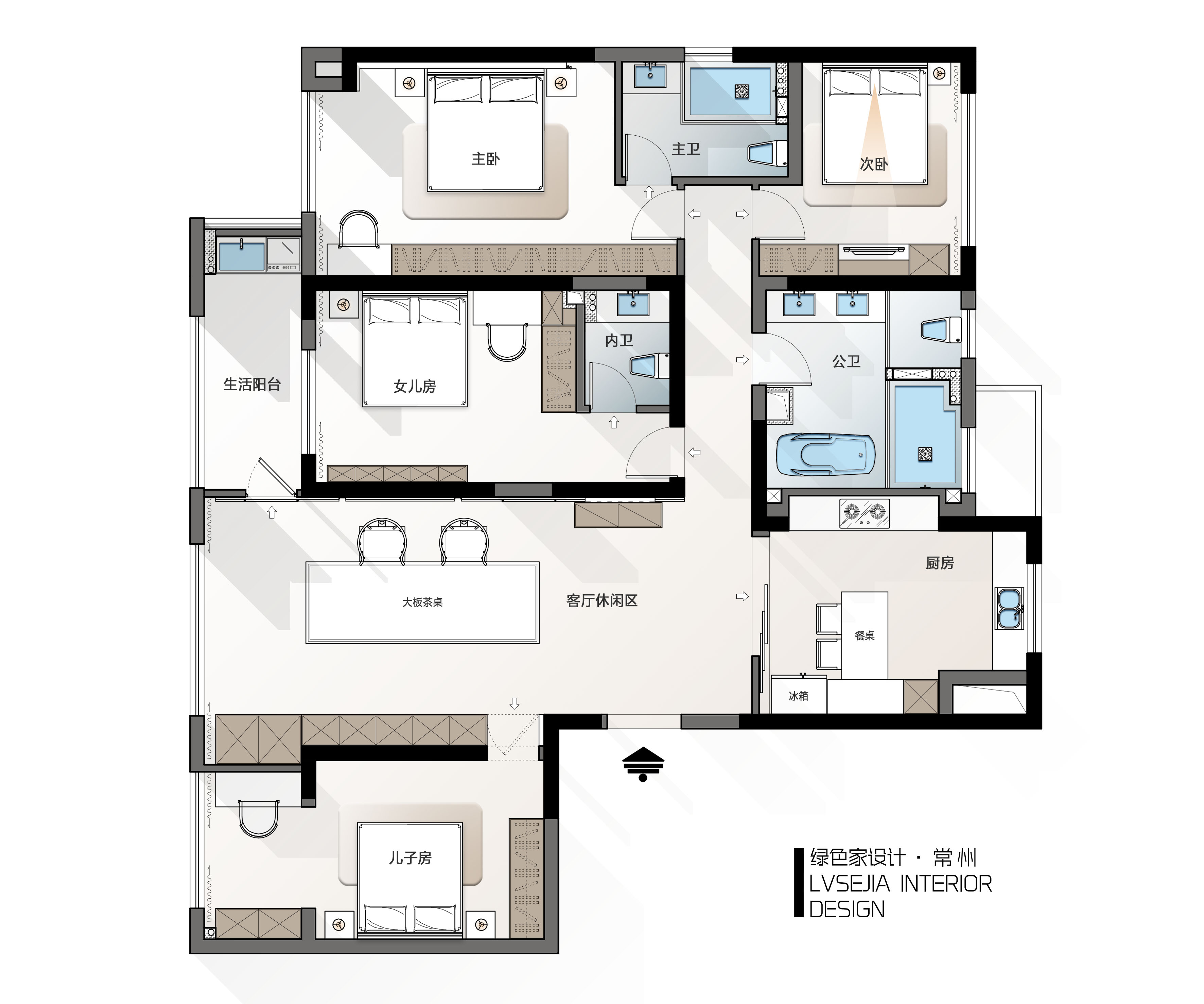 绿色家设计丨中国常州丨常州绿色家装饰-0