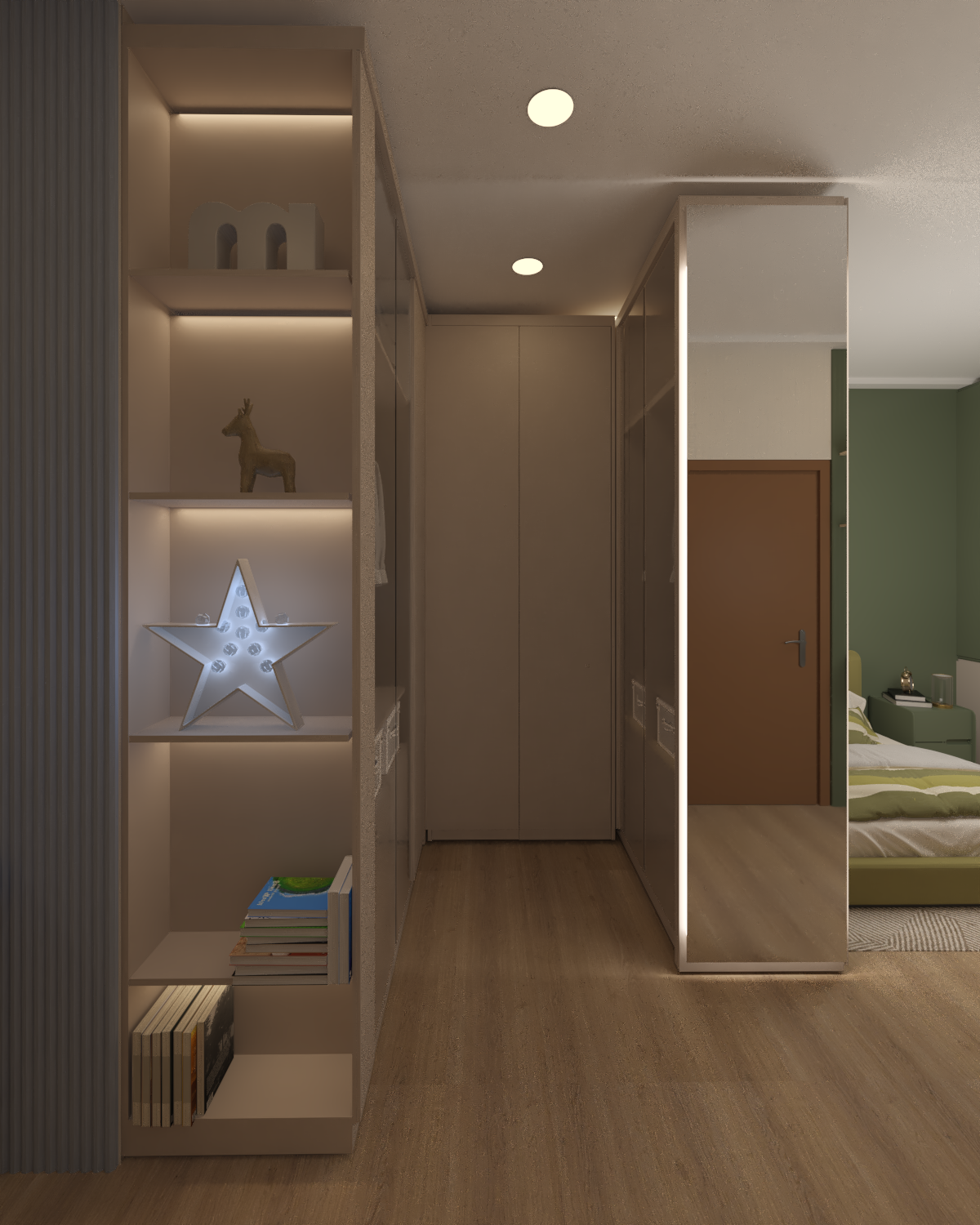 Kids Bedrooms Blue and Green-7