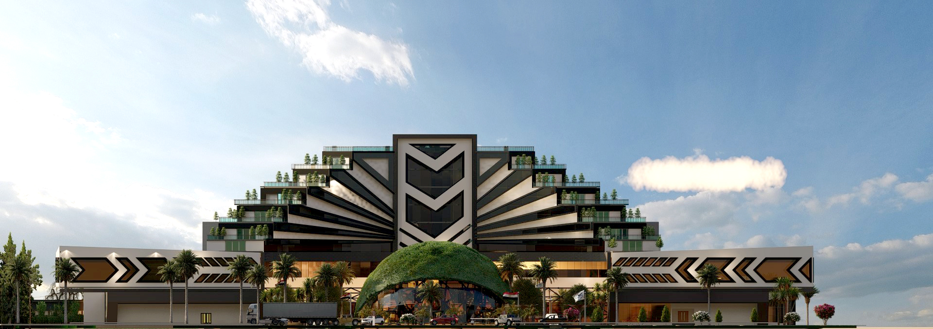 مشروع تصميم فندق 4 نجوم بمدينة الغردقه-17