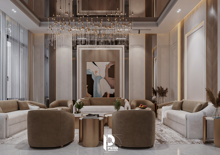 会议室与餐厅室内设计丨沙特阿拉伯利雅得丨Patio Architects L.L.C-5