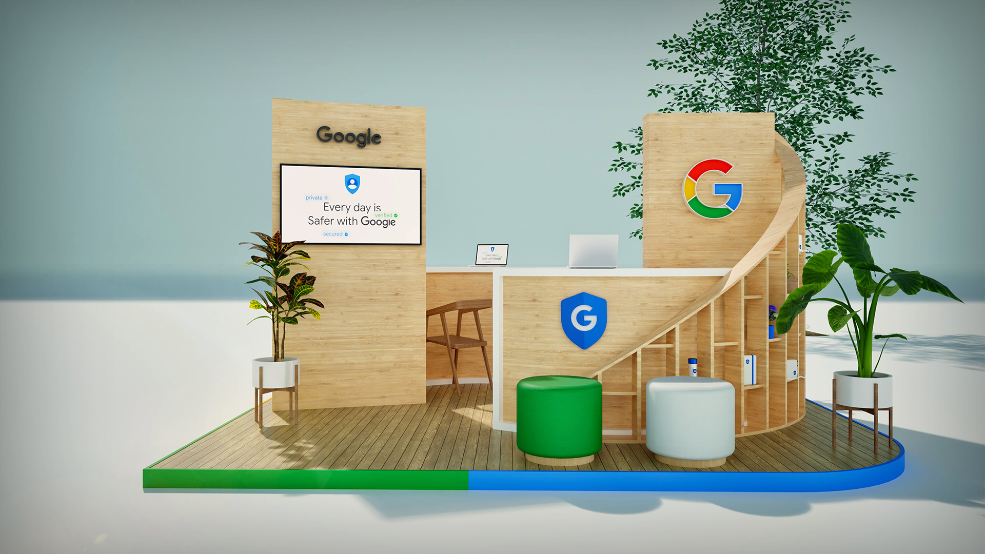 Google Stand - Internet Safer Day-1