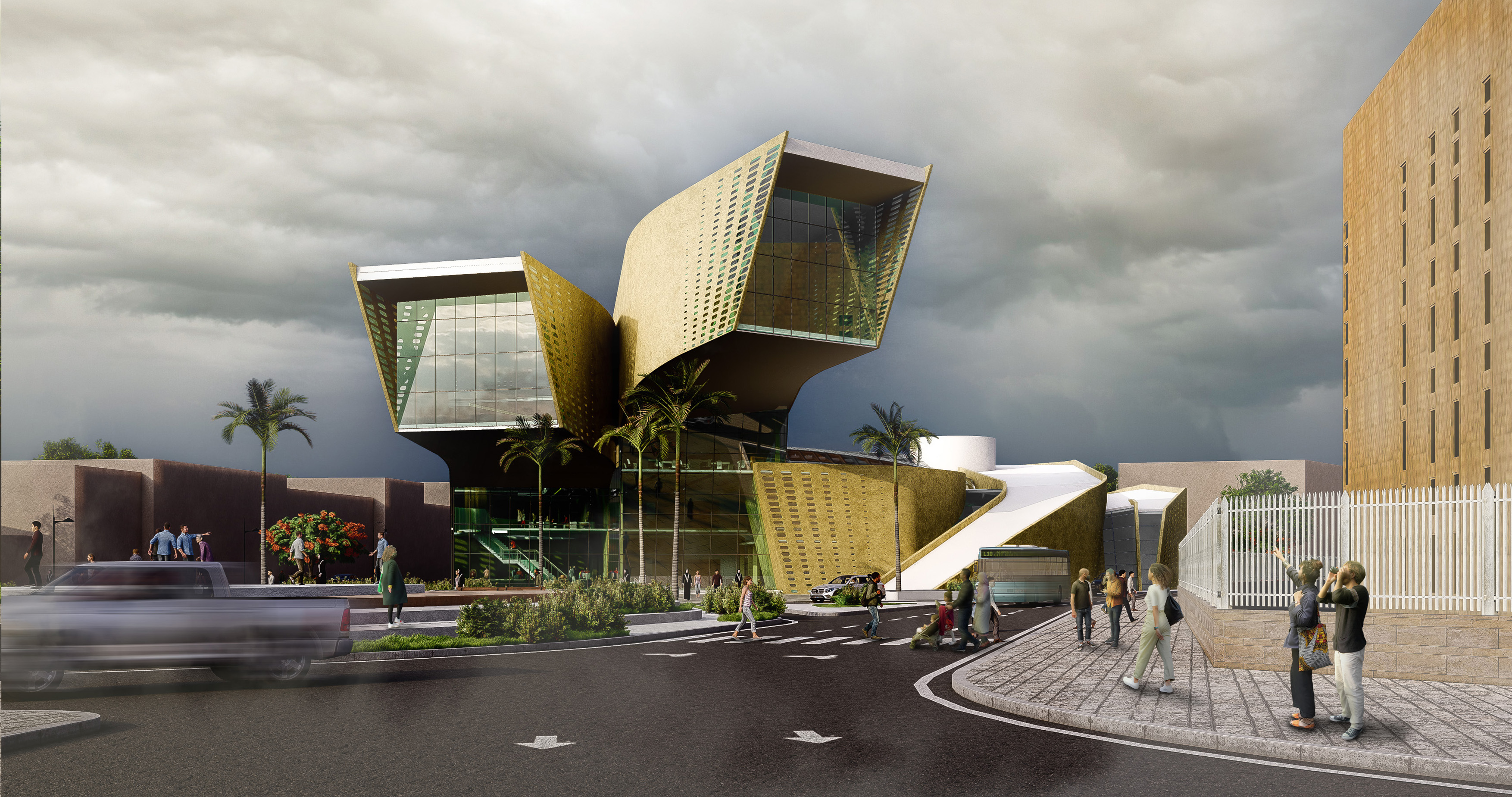 THE VORTEX  毕业设计丨埃及开罗丨开罗大学工程学院建筑系-21