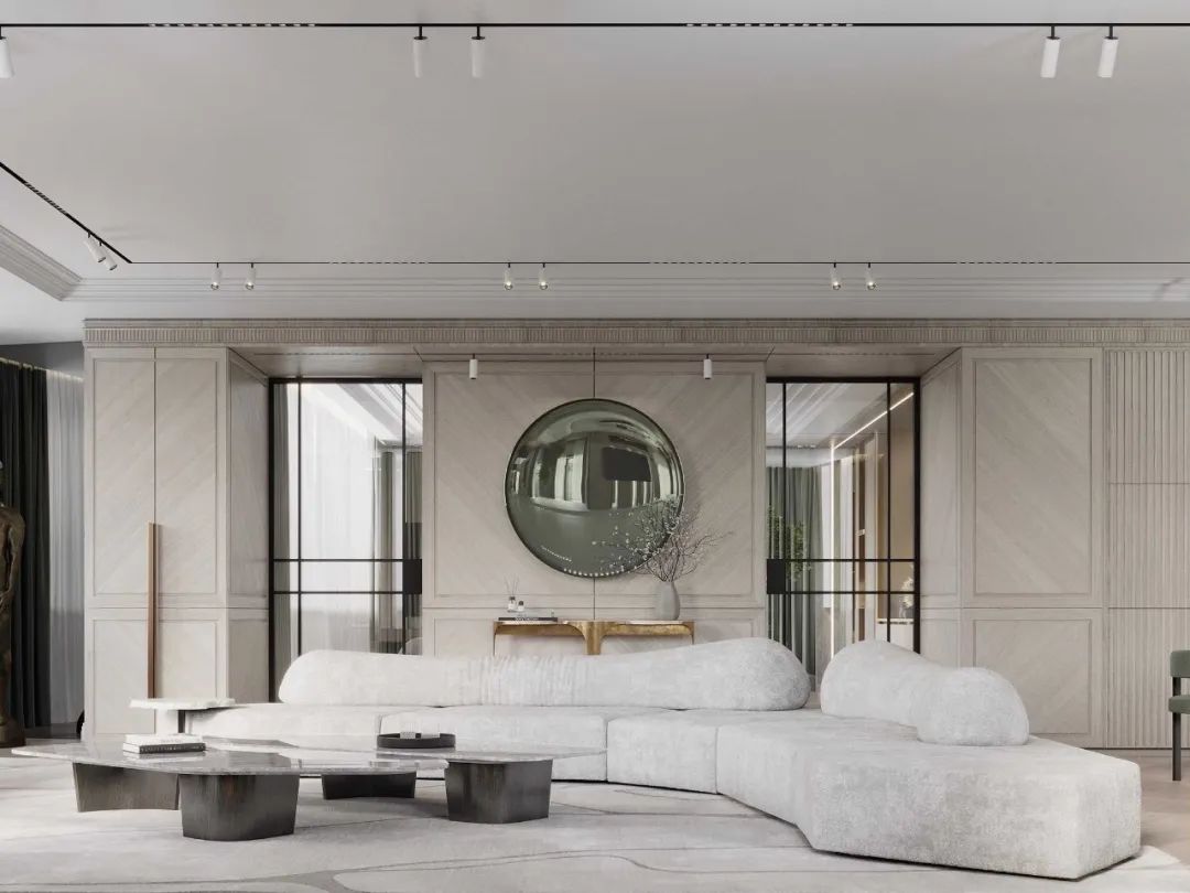 中性经典六口之家丨Ab Architects-9