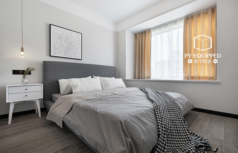 125㎡极简北欧风，白色空间的人性化细节设计-24