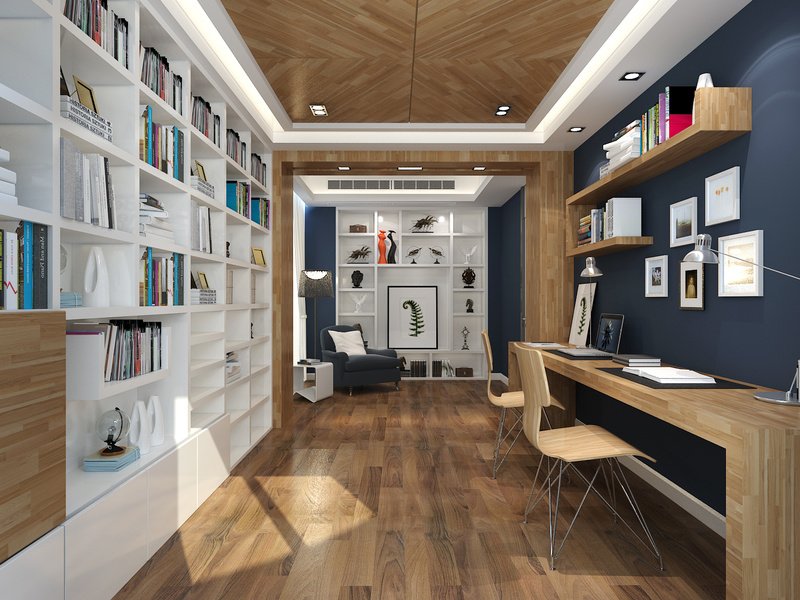 上海华侨城十号院现代简约独栋别墅设计案例-12