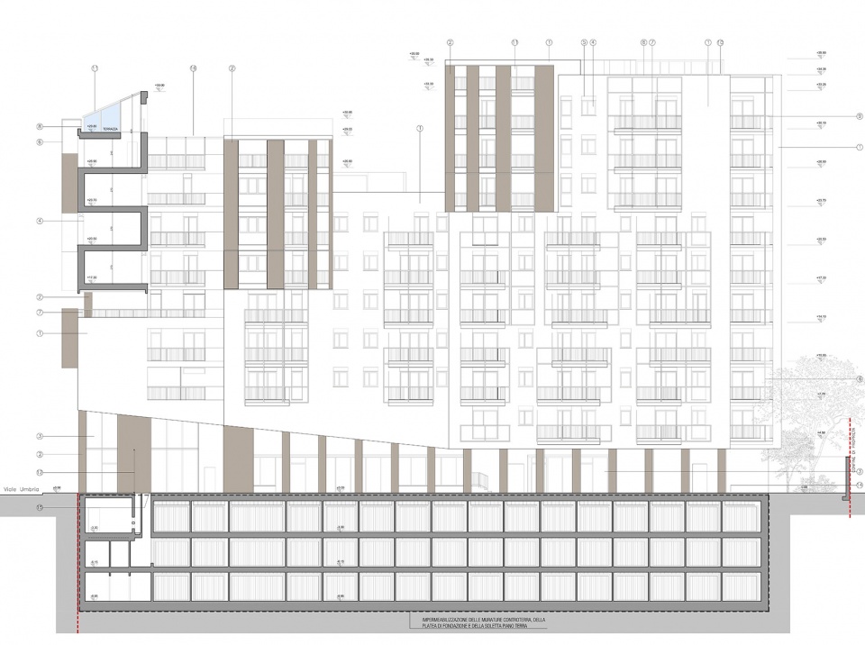 米兰Casa Selene公寓楼丨意大利米兰丨Degli Esposti Architetti-48