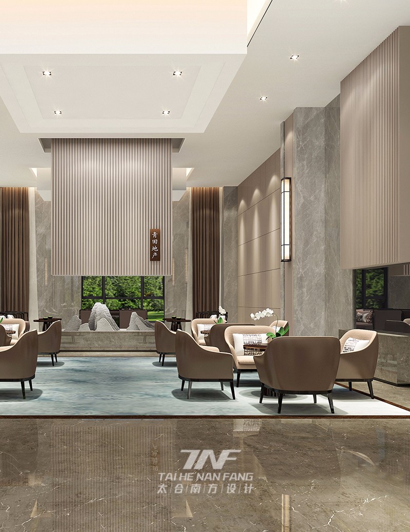 河北青田地产售楼处设计-12